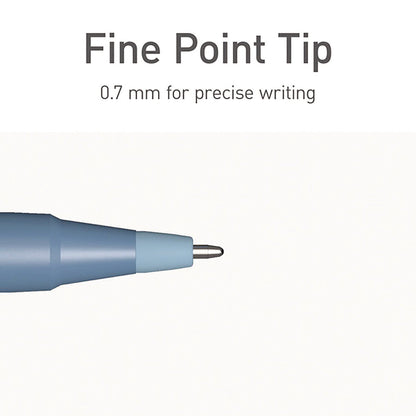 tops-pentonic-frost-pen-stick-fine-0-7-mm-blue-ink-frosted-blue-barrel-10-pack-pnt13085_5