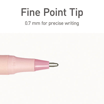 tops-pentonic-frost-pen-stick-fine-0-7-mm-red-ink-pale-pink-barrel-10-pack-pnt13087_5