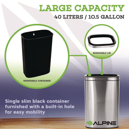 alpine-industries-stainless-steel-rectangular-liner-open-top-trash-can-10-5-gal-brushed-stainless-steel-alhalp47040l_5