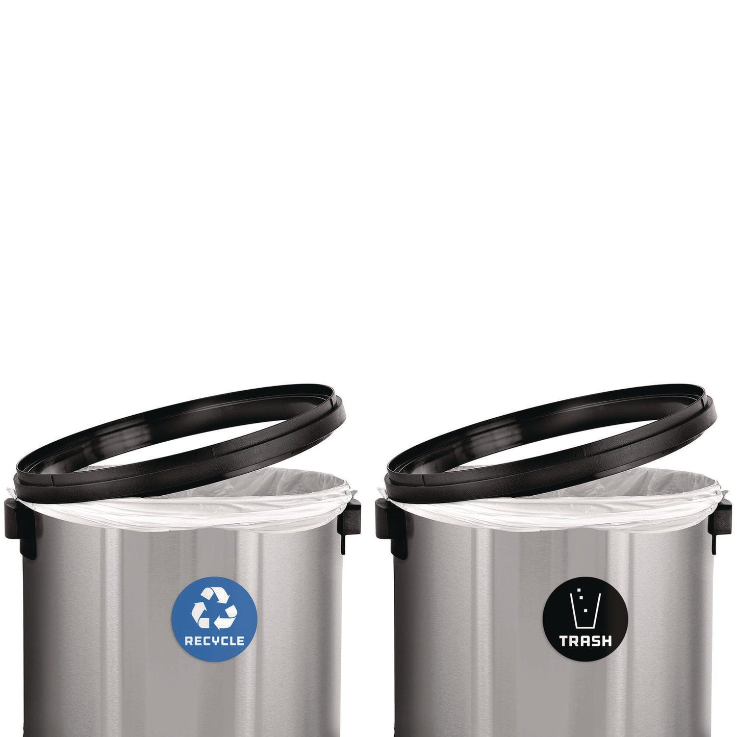 alpine-industries-17-gallon-stainless-steel-indoor-recycling-receptacle-and-trash-station-swivel-lids-alhalp47065l1rt_4