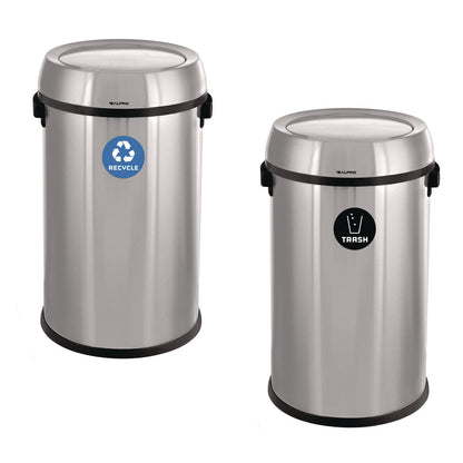 alpine-industries-17-gallon-stainless-steel-indoor-recycling-receptacle-and-trash-station-swivel-lids-alhalp47065l1rt_1