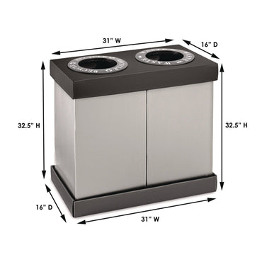 alpine-industries-28-gal-indoor-trash-can-and-recycling-bin-corrugated-polypropylene-gray-2-bin-alhalp47102blk_2