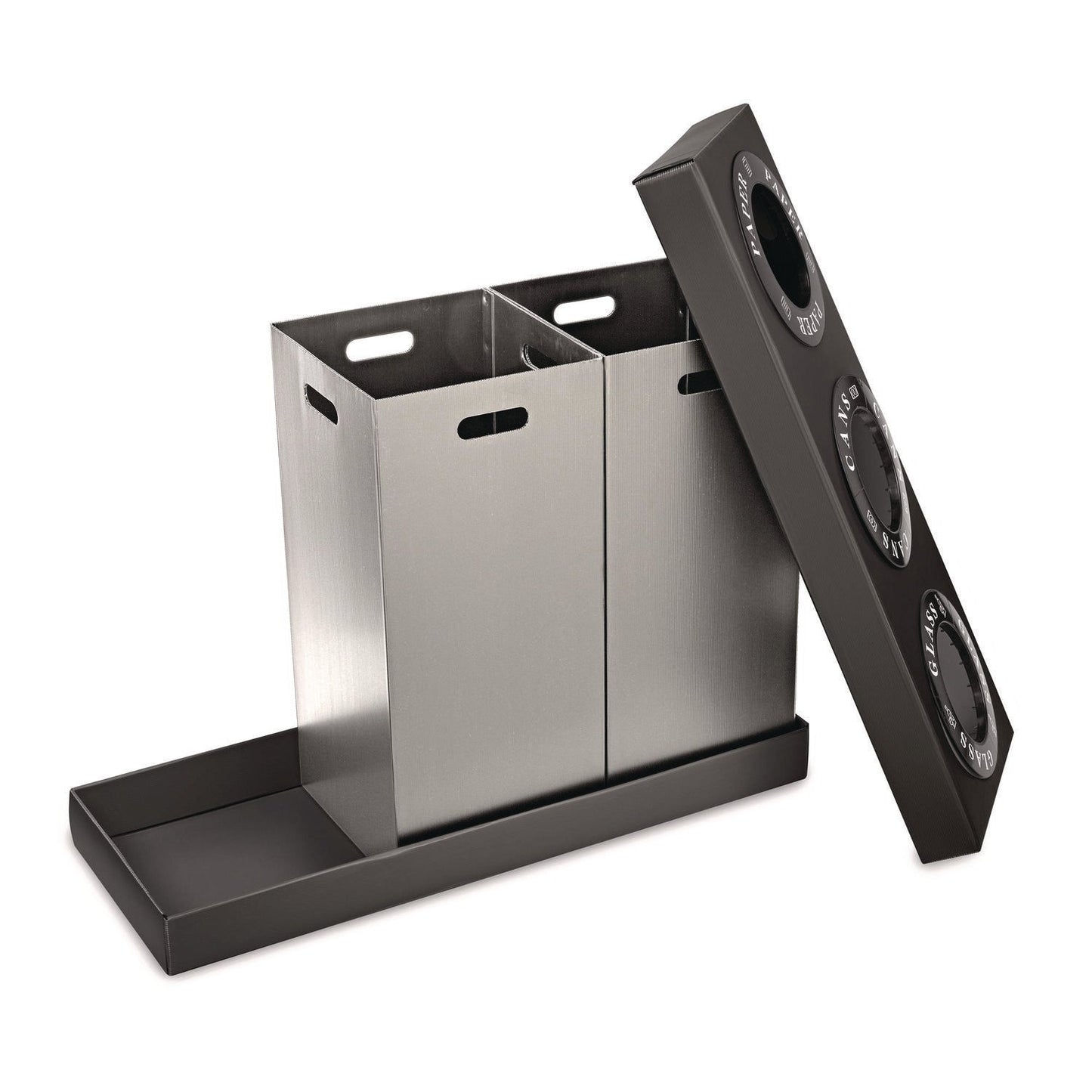 alpine-industries-28-gal-indoor-trash-cans-and-recycling-bins-corrugated-polypropylene-gray-3-bin-alhalp47103blk_4