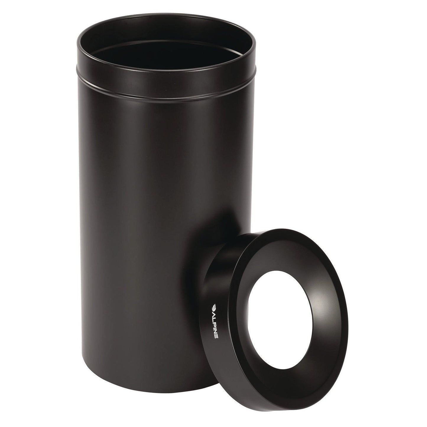 alpine-industries-27-gallon-stainless-steel-commercial-indoor-trash-can-black-alhalp47527blk_2