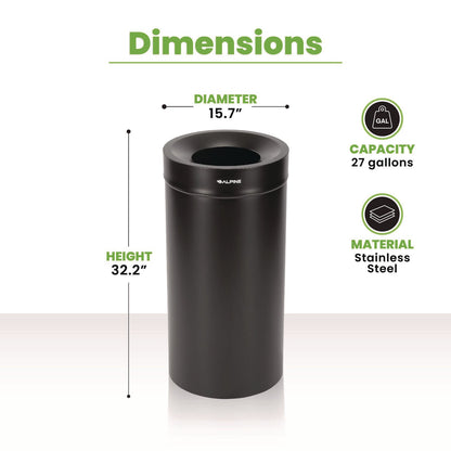alpine-industries-27-gallon-stainless-steel-commercial-indoor-trash-can-black-alhalp47527blk_10