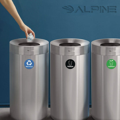 alpine-industries-27-gallon-stainless-steel-compost-bin-recycling-can-and-trash-receptacle-brushed-stainless-steel-alhalp47527rtco_2