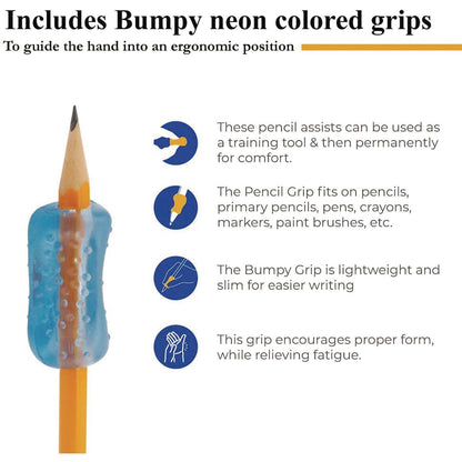 tpg-creations-bumpy-pencil-grip-0-6-long-assorted-neon-colors-72-carton-tpg12072_4
