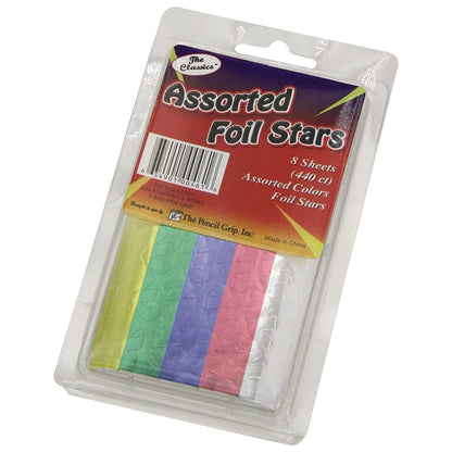 tpg-creations-foil-star-stickers-assorted-colors-55-sheet-8-sheets-pack-72-packs-carton-tpg46172_3
