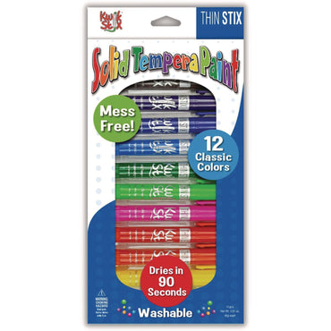 tpg-creations-thin-stix-tempera-paint-set-12-assorted-classic-colors-12-set-12-sets-carton-tpg60812_2