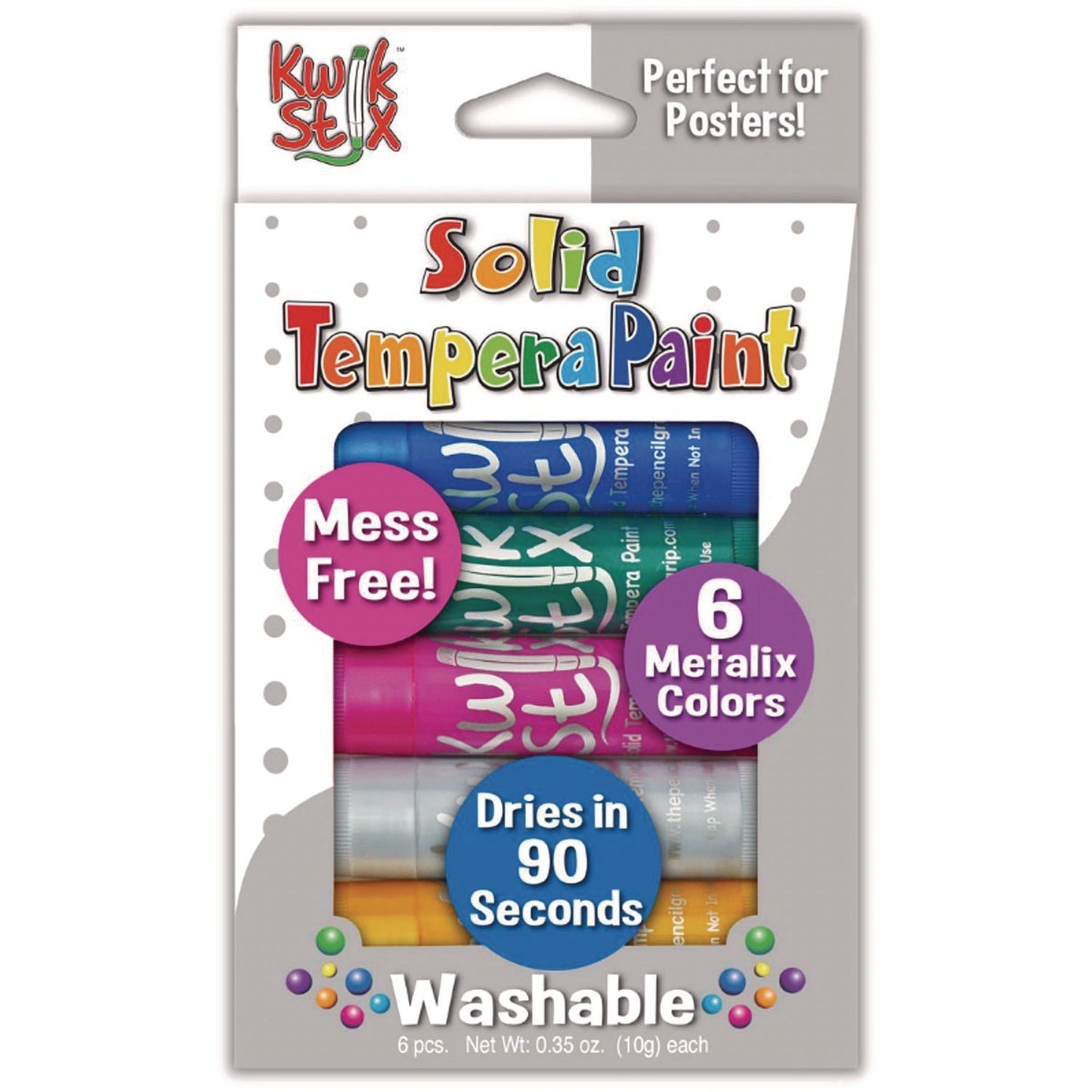 tpg-creations-kwik-stix-tempera-paint-set-6-assorted-metallic-colors-6-set-24-sets-carton-tpg61324_2