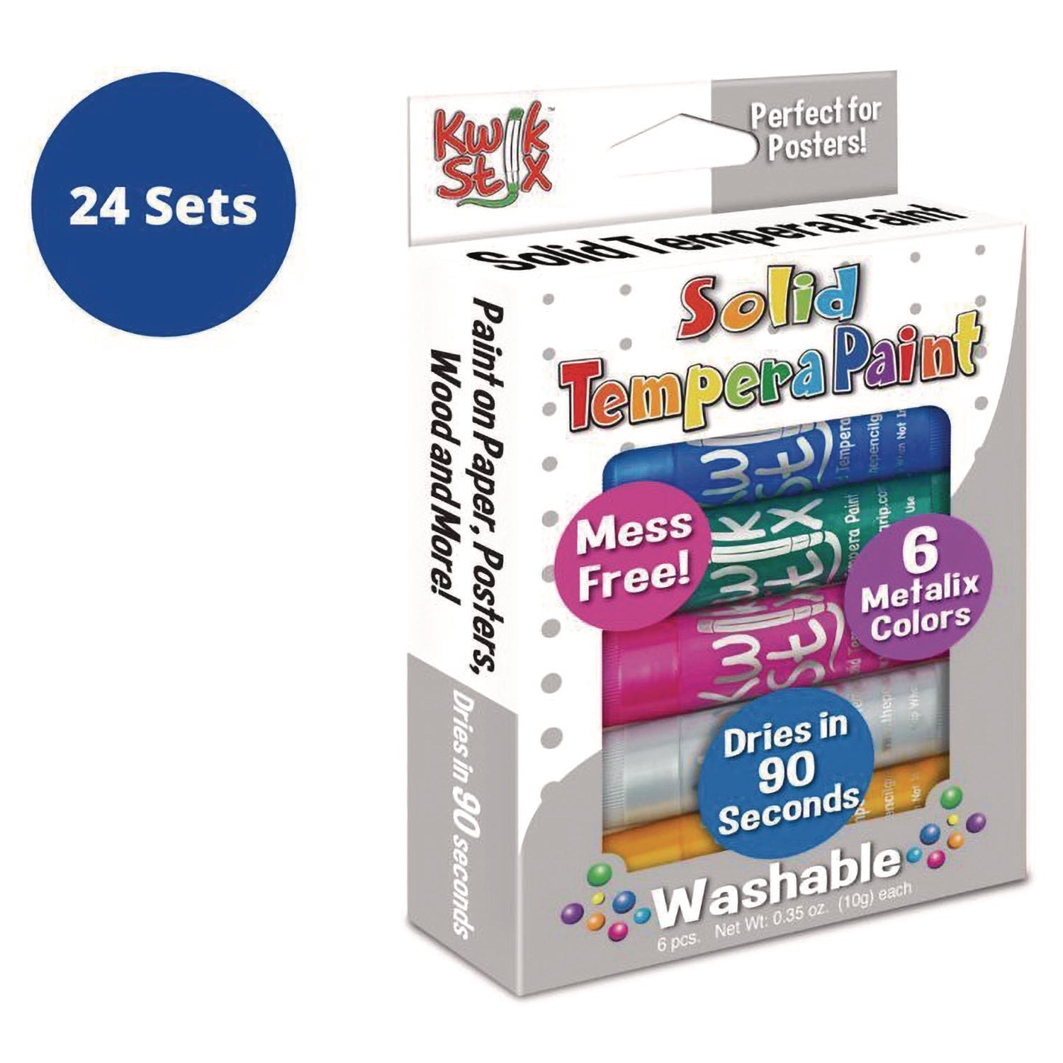 tpg-creations-kwik-stix-tempera-paint-set-6-assorted-metallic-colors-6-set-24-sets-carton-tpg61324_5