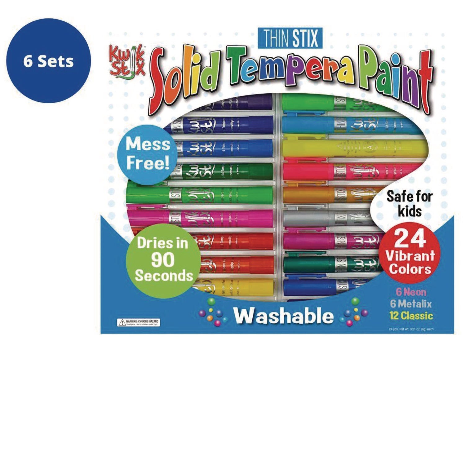 tpg-creations-thin-stix-tempera-paint-set-12-assorted-metallic-colors-24-set-6-sets-carton-tpg62006_8