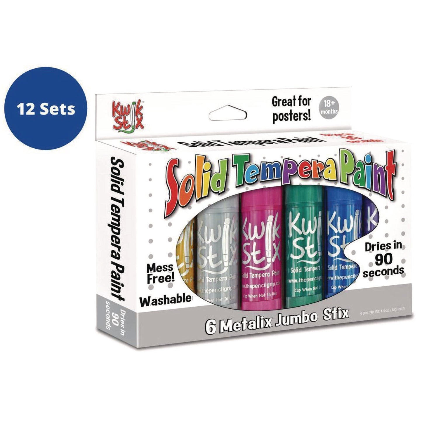 tpg-creations-kwik-stick-tempera-paint-6-assorted-metallic-colors-6-pack-12-packs-carton-tpg64712_7
