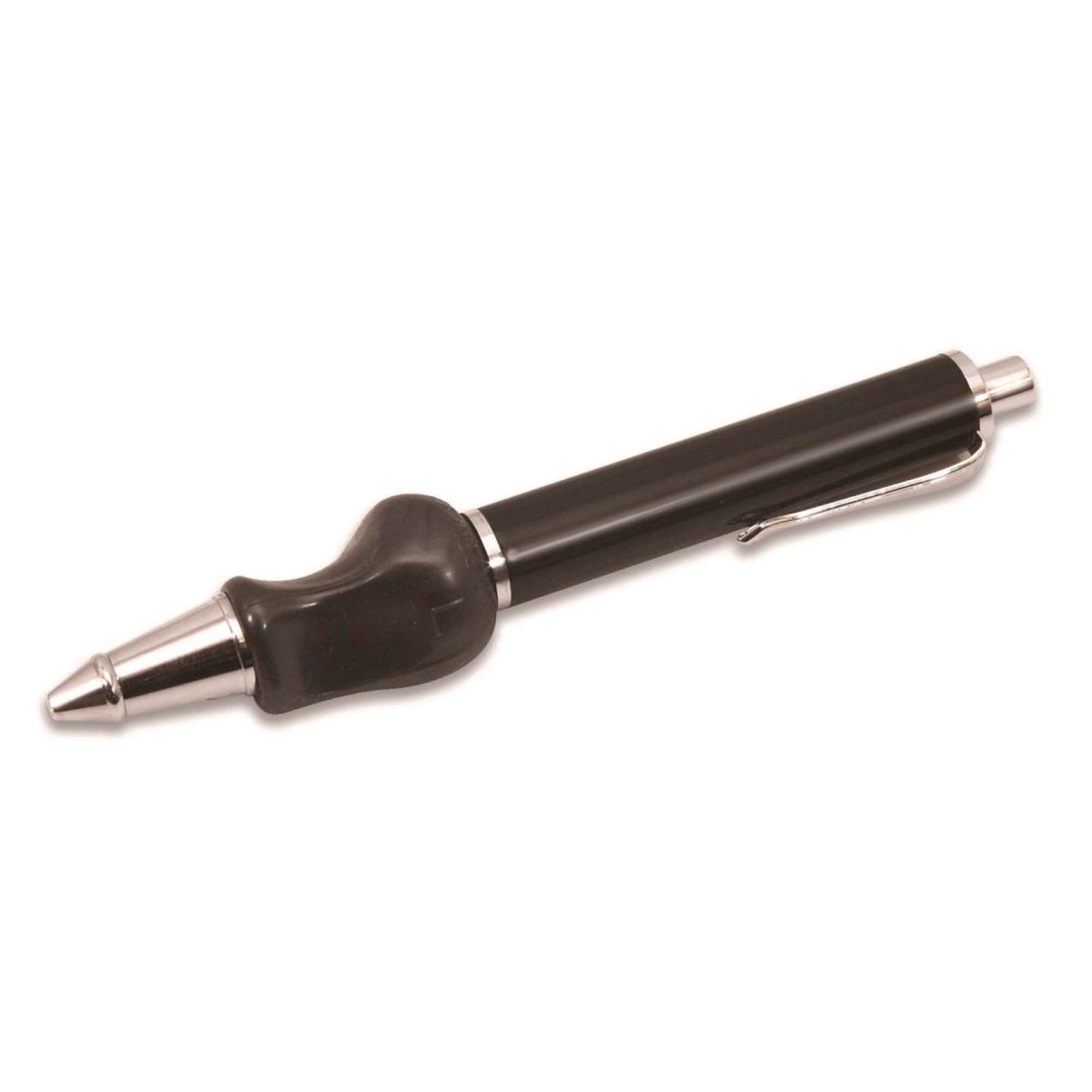 tpg-creations-heavyweight-ball-pen-w-the-pencil-grip-ballpoint-pen-retractable-med-0-7-mm-black-ink-black-silver-navy-barrel-8-carton-tpg65108_7