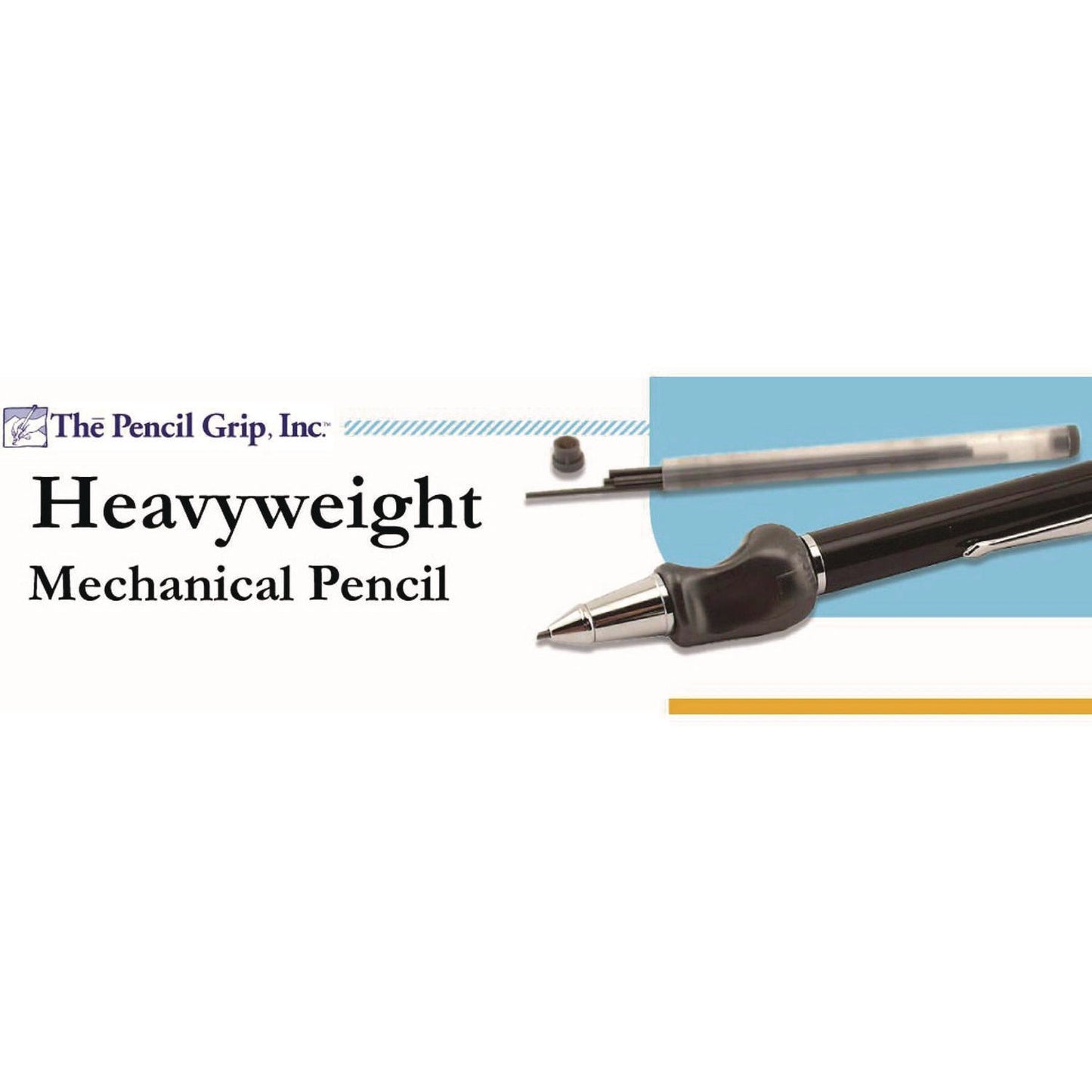 tpg-creations-heavyweight-mechanical-pencil-set-w-the-pencil-grip-2-mm-lead-refills-hb-2-black-lead-black-navy-silver-barrel-8-ct-tpg65208_4