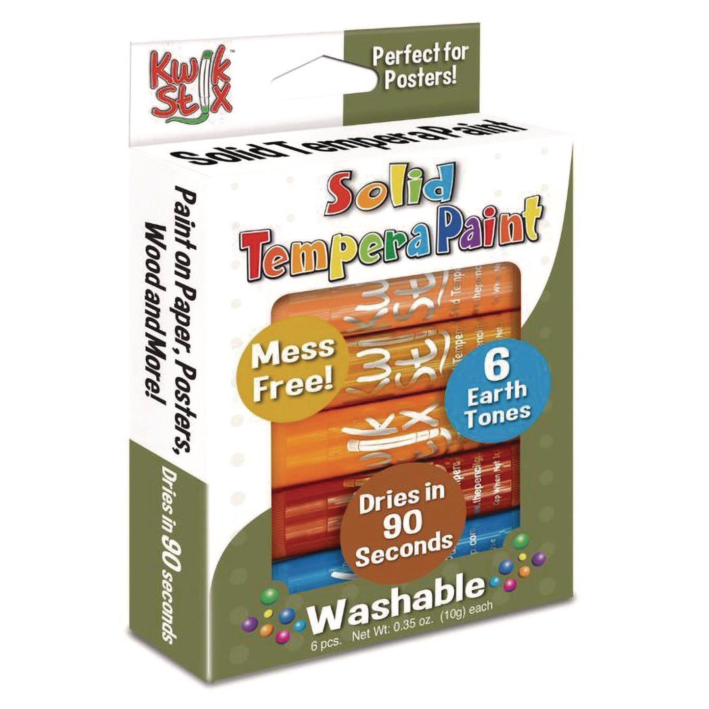 tpg-creations-kwik-stix-tempera-paint-set-6-assorted-earth-tones-colors-6-pack-24-packs-carton-tpg67624_7