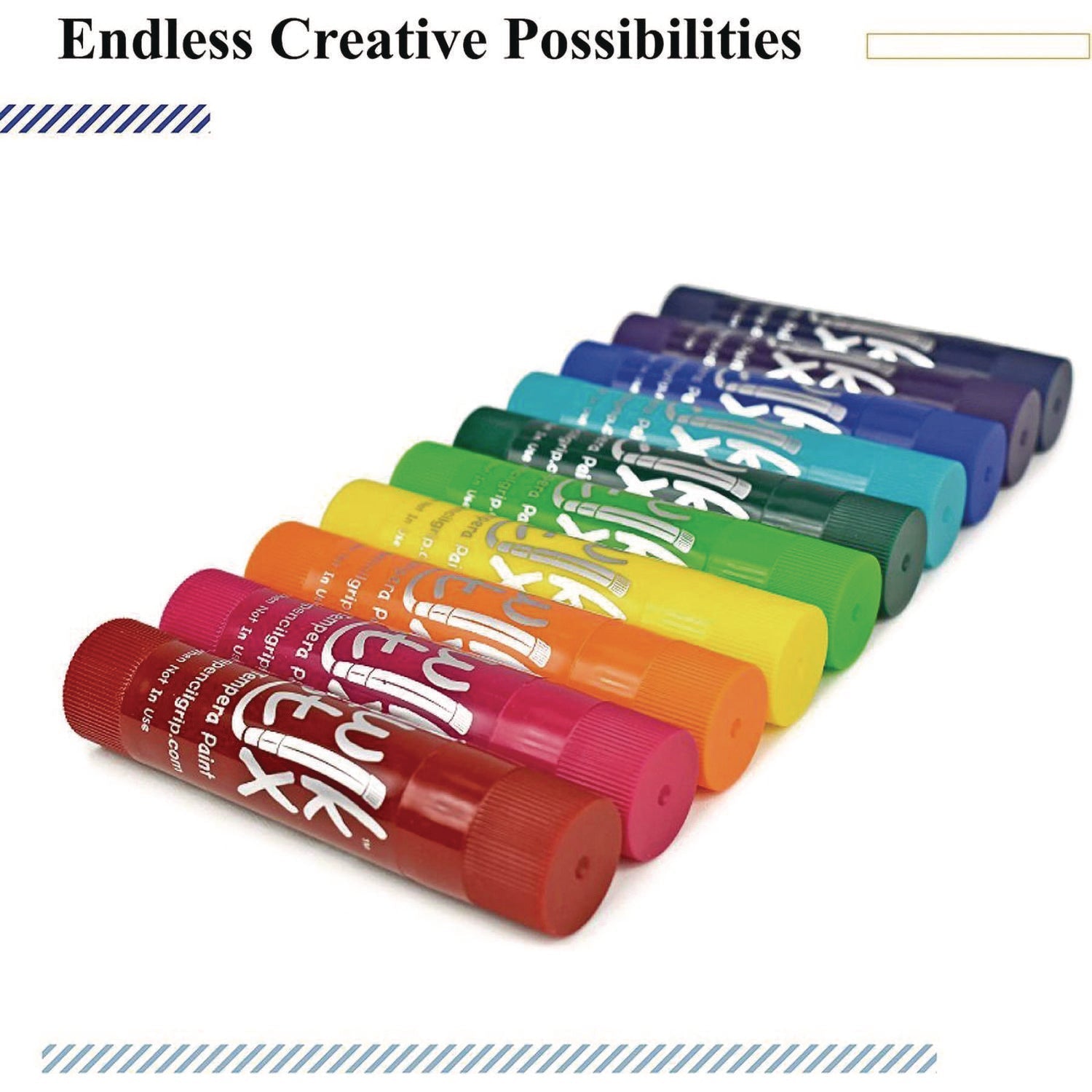 tpg-creations-kwik-stix-tempera-paint-set-10-assorted-jewel-tones-colors-10-pack-12-packs-carton-tpg67812_6