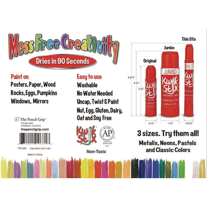 tpg-creations-kwik-stix-tempera-paint-set-30-assorted-colors-30-pack-6-packs-carton-tpg68106_3