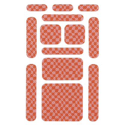 tpg-creations-anywhere-zen-strips-bumpy-checkered-pink-red-13-set-24-sets-carton-tpg88424_2