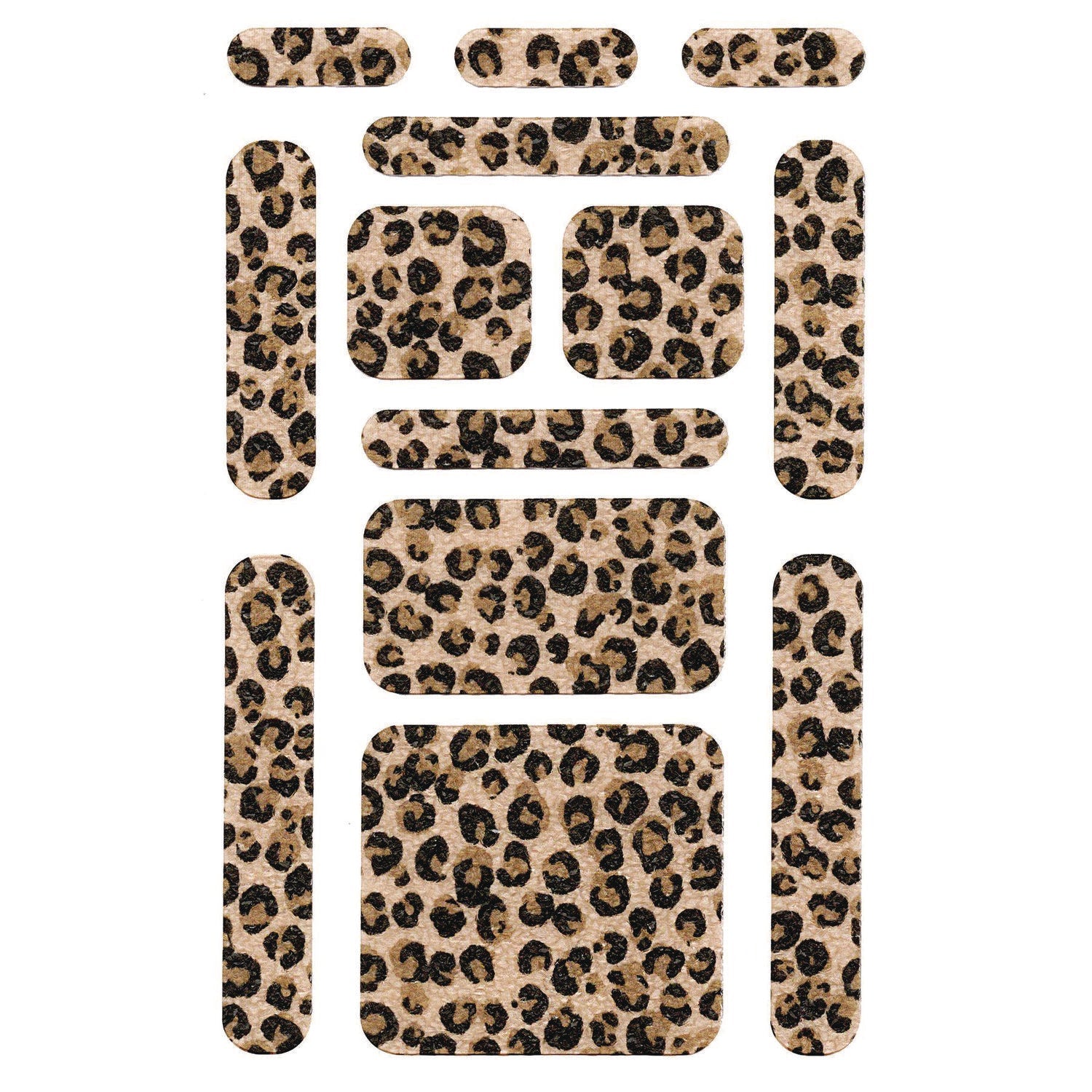 tpg-creations-anywhere-zen-strips-sandy-cheetah-print-assorted-colors-13-set-24-sets-carton-tpg88524_2