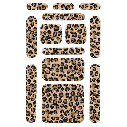 tpg-creations-anywhere-zen-strips-sandy-cheetah-print-assorted-colors-13-set-24-sets-carton-tpg88524_2