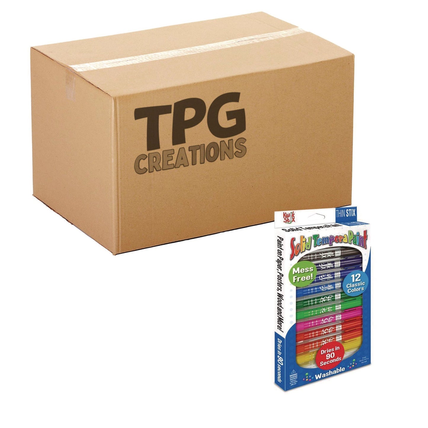 tpg-creations-thin-stix-tempera-paint-set-12-assorted-classic-colors-12-set-12-sets-carton-tpg60812_1