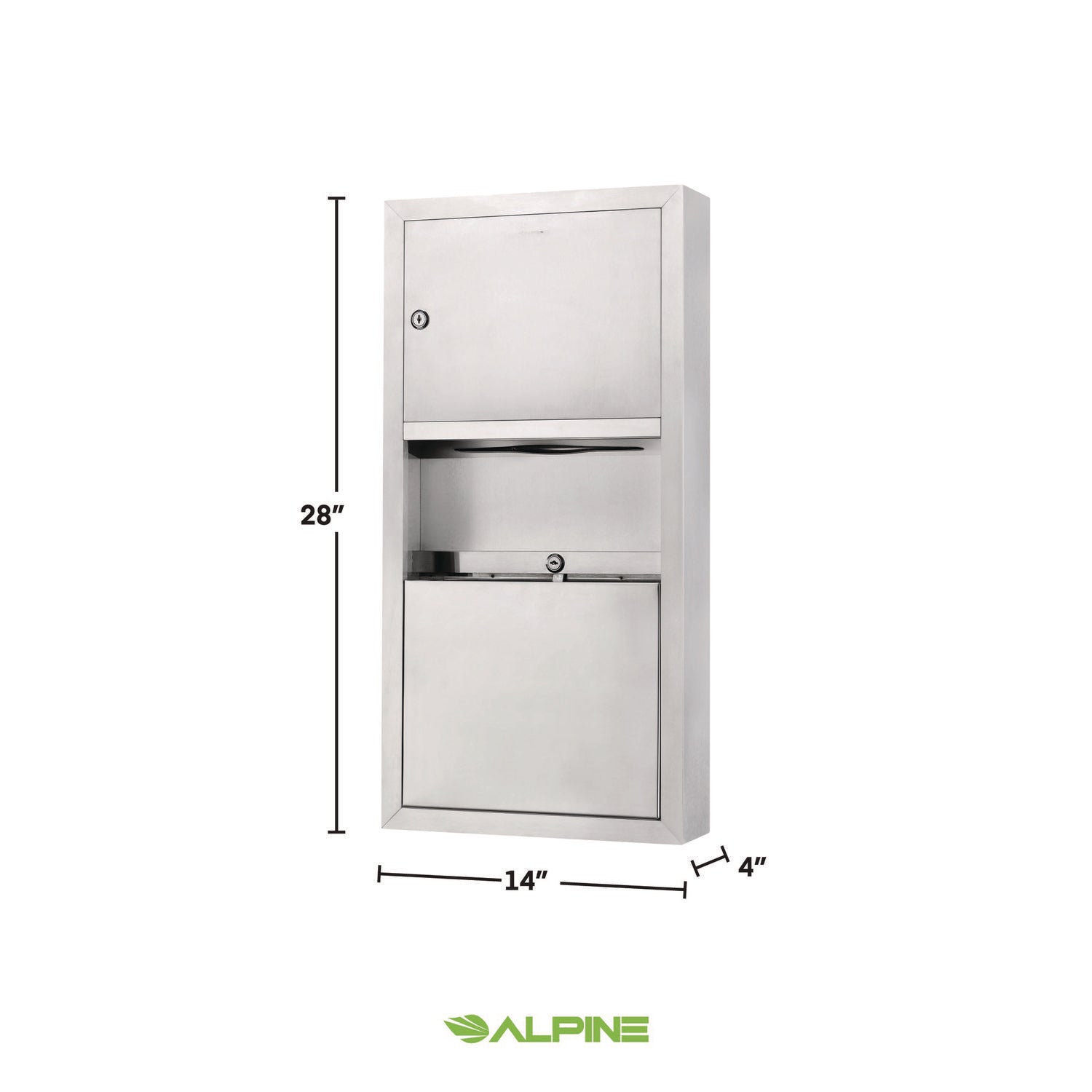 alpine-industries-stainless-steel-surface-mounted-paper-towel-dispenser-with-waste-receptacle-28-x-4-x-14-alhalp494_2