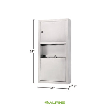 alpine-industries-stainless-steel-surface-mounted-paper-towel-dispenser-with-waste-receptacle-28-x-4-x-14-alhalp494_2