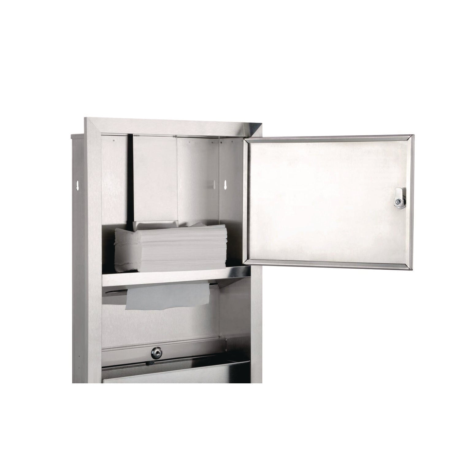 alpine-industries-recessed-commercial-paper-towel-dispenser-with-2-gal-waste-receptacle-28-x-4-3-x-14-stainless-steel-alhalp495_5