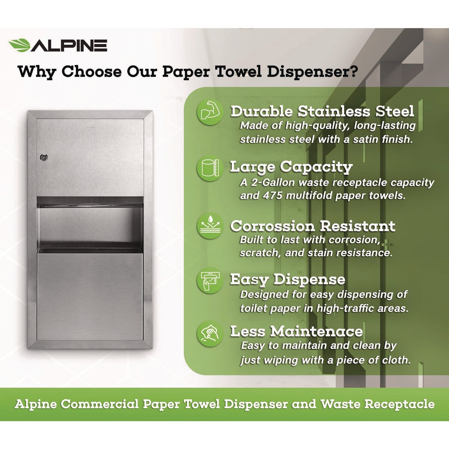 alpine-industries-recessed-commercial-paper-towel-dispenser-with-2-gal-waste-receptacle-28-x-4-3-x-14-stainless-steel-alhalp495_10