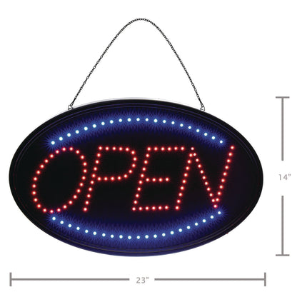 alpine-industries-led-oval-open-sign-23-x-14-black-frame-blue-red-graphics-alhalp49702_3