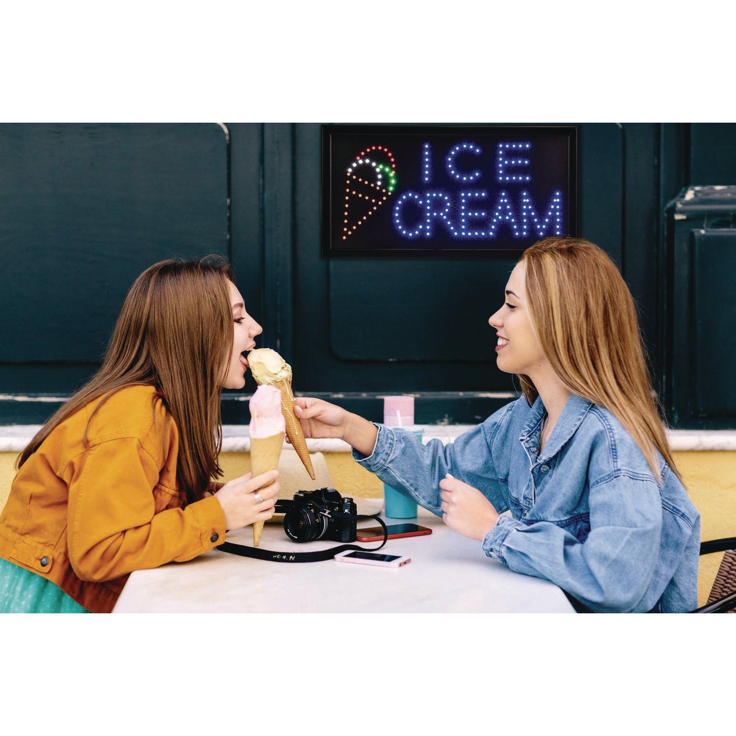 alpine-industries-led-rectangular-ice-cream-sign-19-x-10-black-frame-blue-green-orange-red-white-graphics-alhalp49713_5