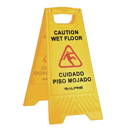 alpine-industries-bilingual-caution-wet-floor-sign-11-8-x-0-7-x-24-6-yellow-3-carton-alhalp4993_5
