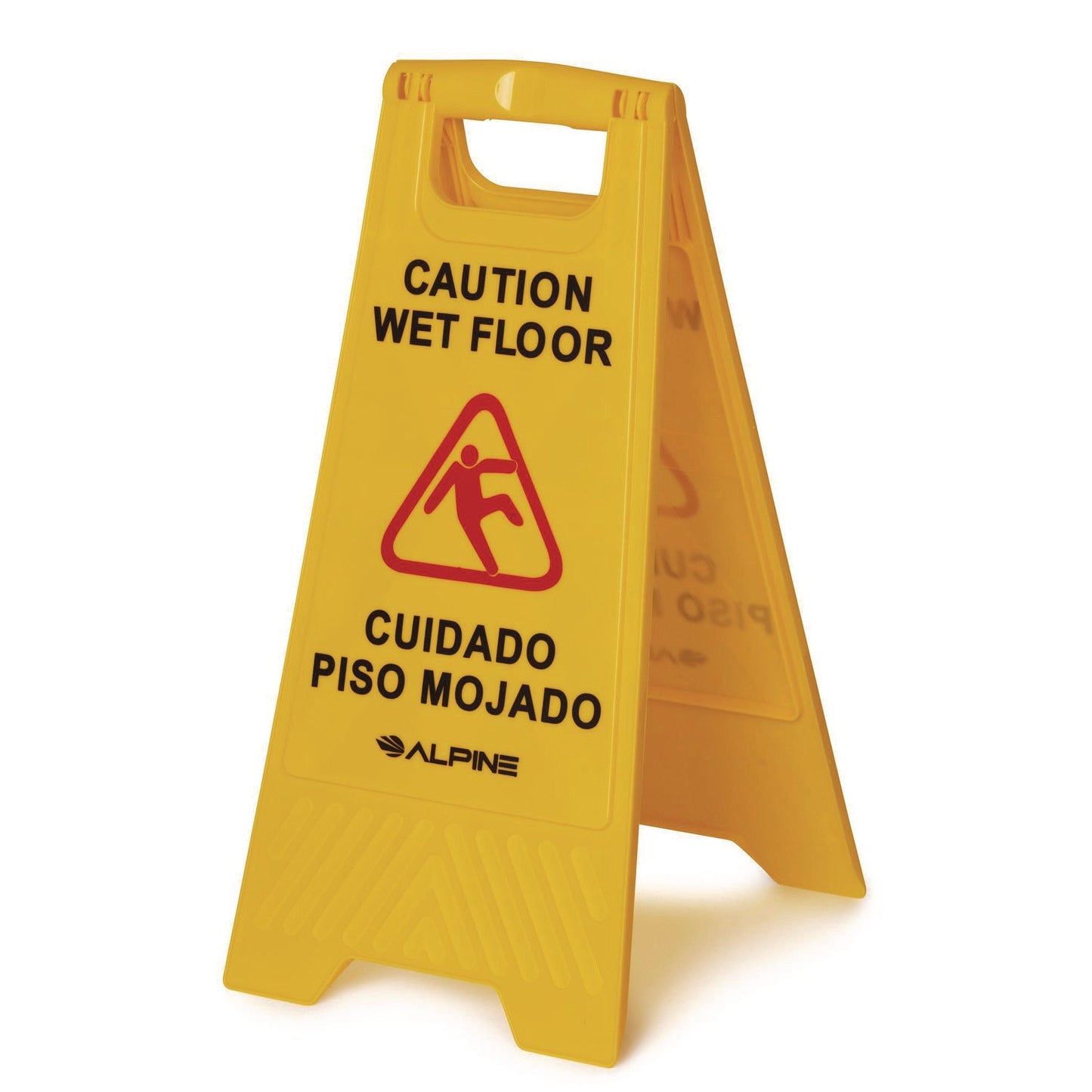 alpine-industries-bilingual-caution-wet-floor-sign-11-8-x-0-7-x-24-6-yellow-3-carton-alhalp4993_6