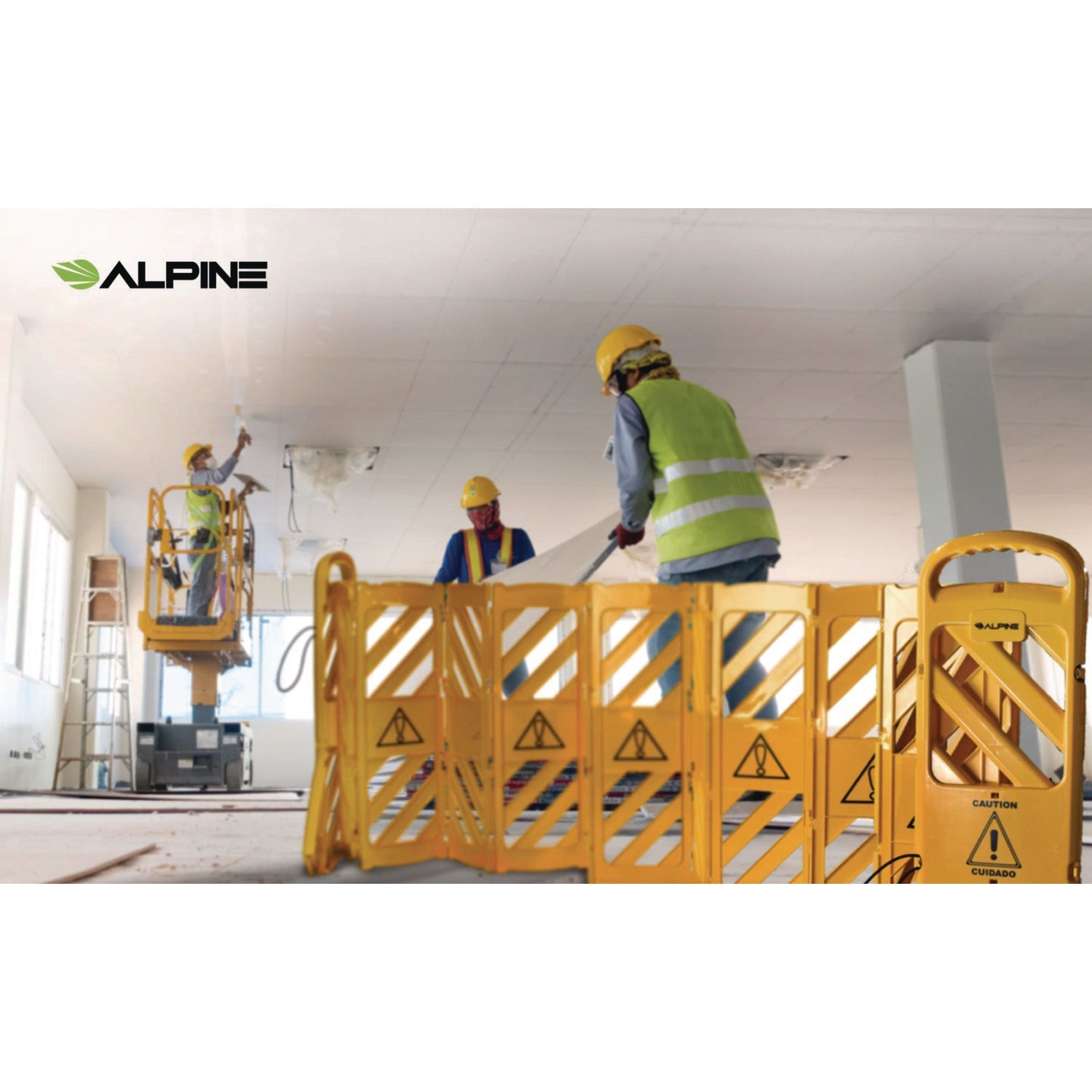 alpine-industries-expandable-portable-fence-barrier-safety-barricade-plastic-1-97-x-153-54-x-39-76-yellow-alhalp499bar_5