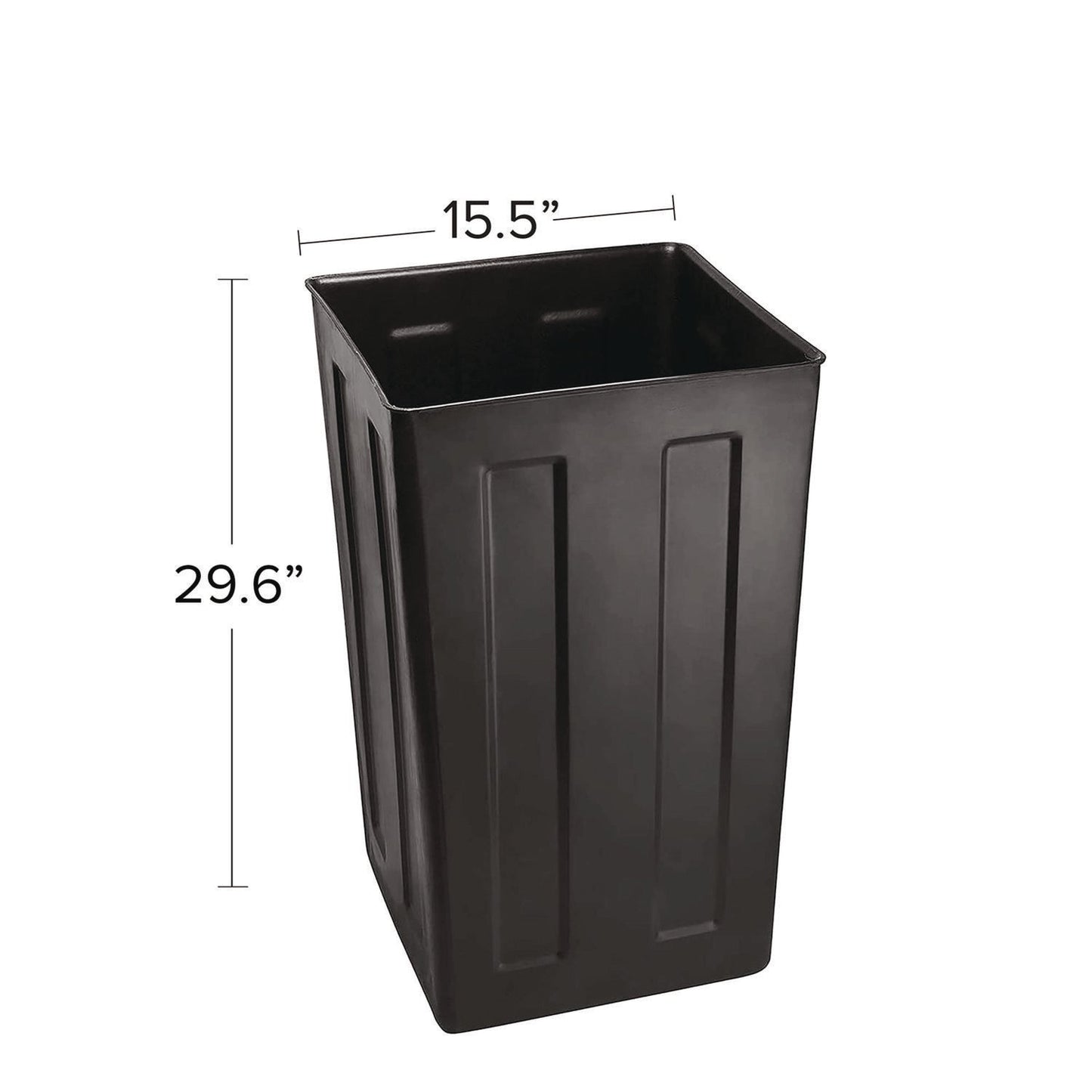 alpine-industries-40-gallon-rigid-plastic-waterproof-square-trash-can-insert-liner-for-indoor-outdoor-trash-can-plastic-black-alhalpa01_2