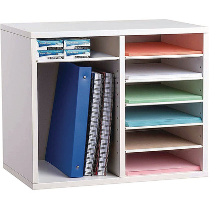 adiroffice-wood-adjustable-12-compartment-literature-organizer-12-sections-letter-size-20-x-11-8-x-16-3-white-alhi50012whi_5
