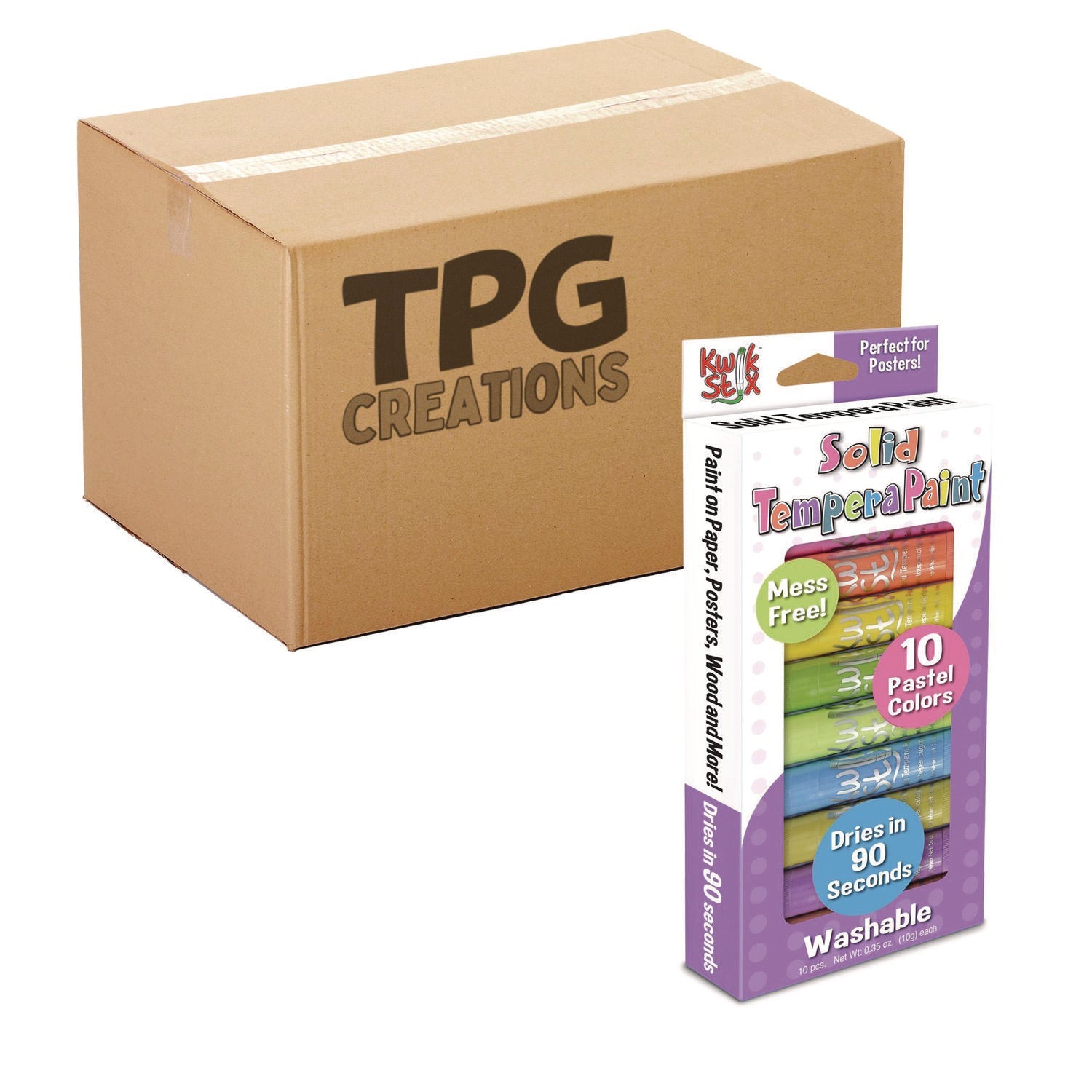 tpg-creations-kwik-stix-tempera-paint-set-10-assorted-pastel-colors-10-set-12-sets-carton-tpg68012_1