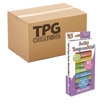 tpg-creations-kwik-stix-tempera-paint-set-10-assorted-pastel-colors-10-set-12-sets-carton-tpg68012_1