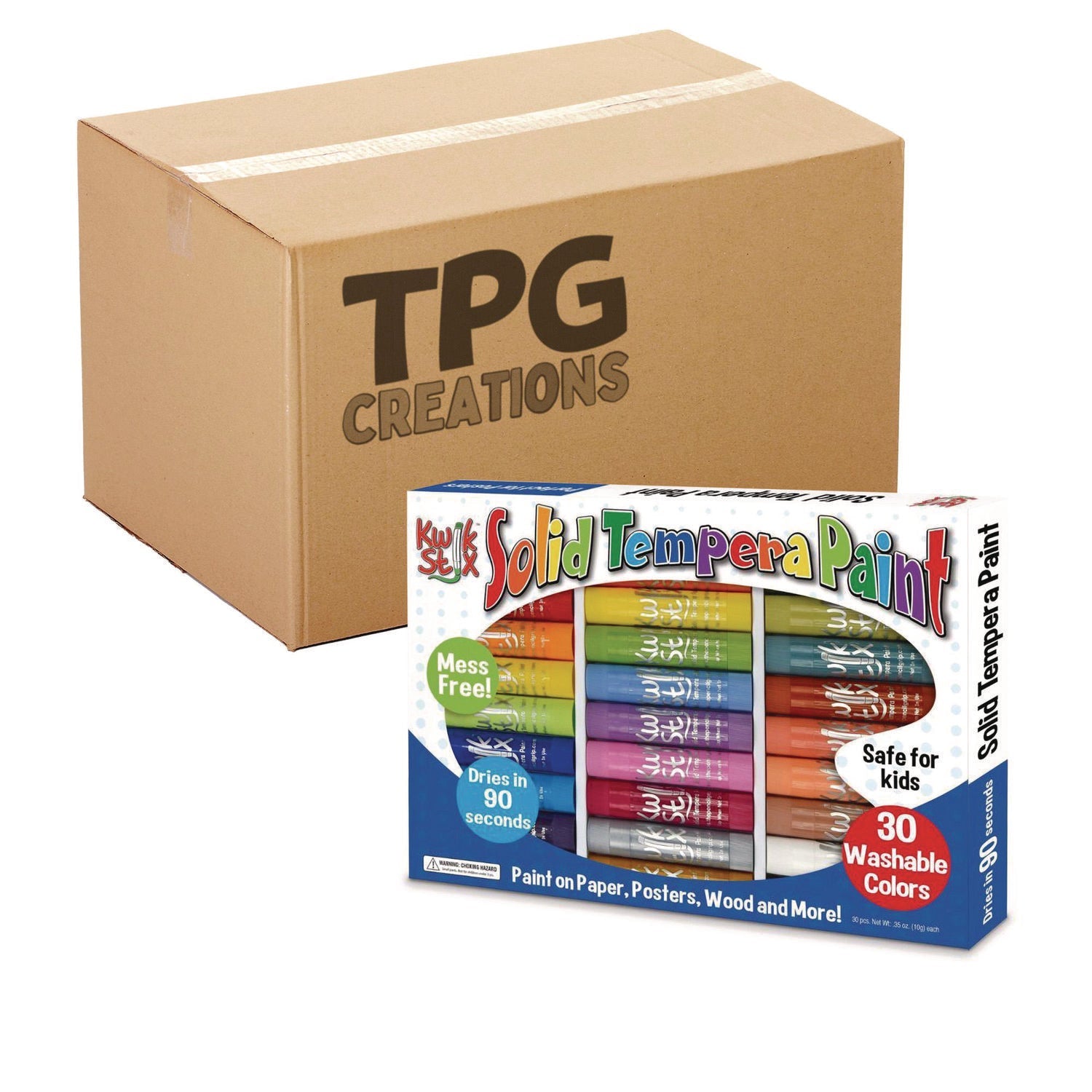 tpg-creations-kwik-stix-tempera-paint-set-30-assorted-colors-30-pack-6-packs-carton-tpg68106_1
