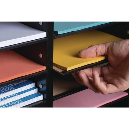 adiroffice-wood-adjustable-24-compartment-literature-organizer-24-sections-letter-size-39-3-x-11-8-x-16-3-black-alhi50024blk_4