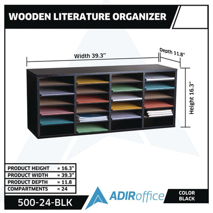adiroffice-wood-adjustable-24-compartment-literature-organizer-24-sections-letter-size-39-3-x-11-8-x-16-3-black-alhi50024blk_5