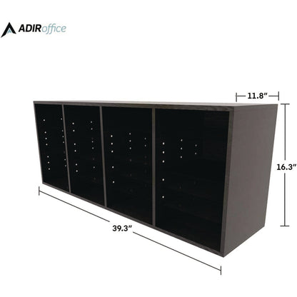 adiroffice-wood-adjustable-24-compartment-literature-organizer-24-sections-letter-size-39-3-x-11-8-x-16-3-black-alhi50024blk_8