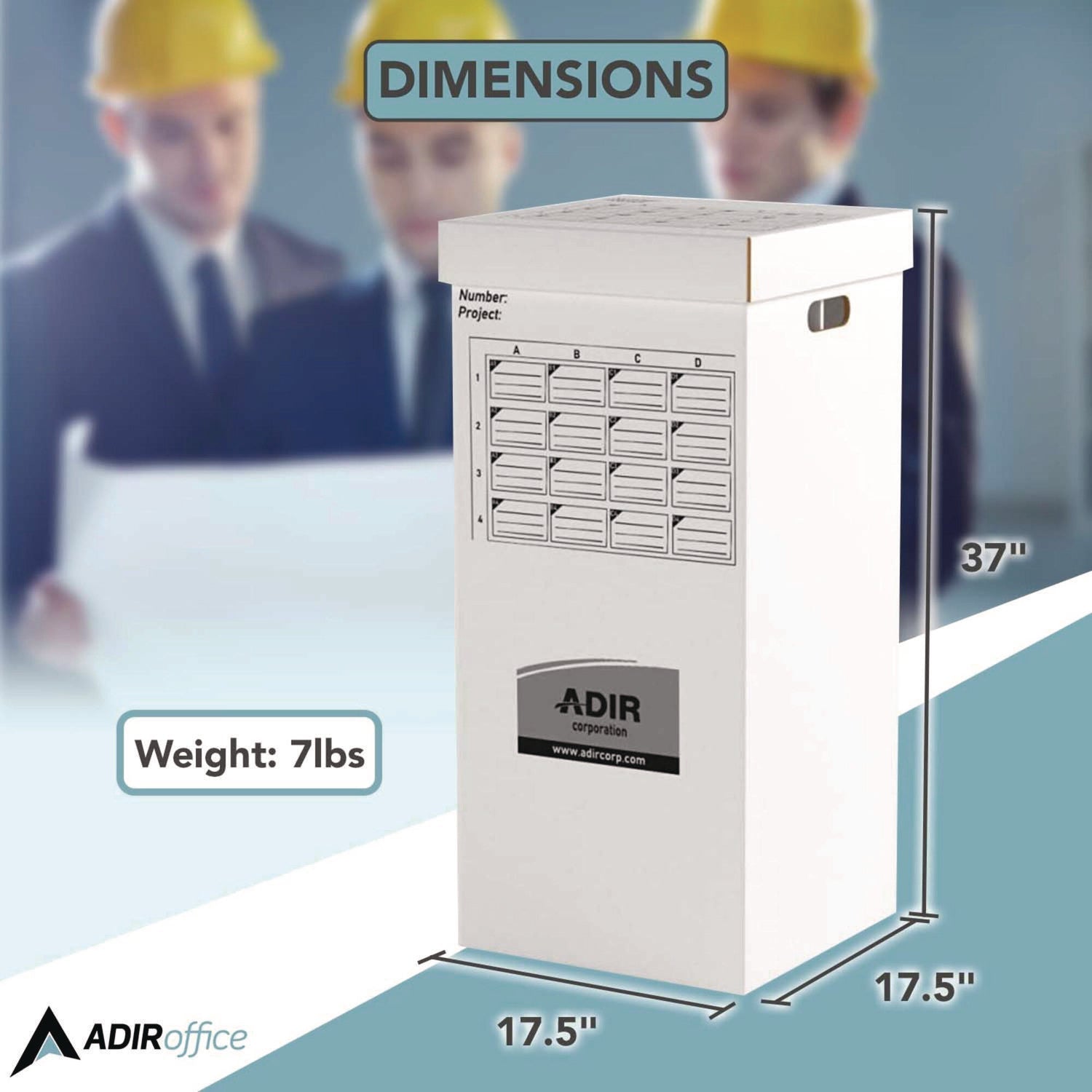 adiroffice-16-slot-blueprint-rolled-file-upright-storage-box-16-compartments-17-5-x-17-5-x-37-white-alhi623_5