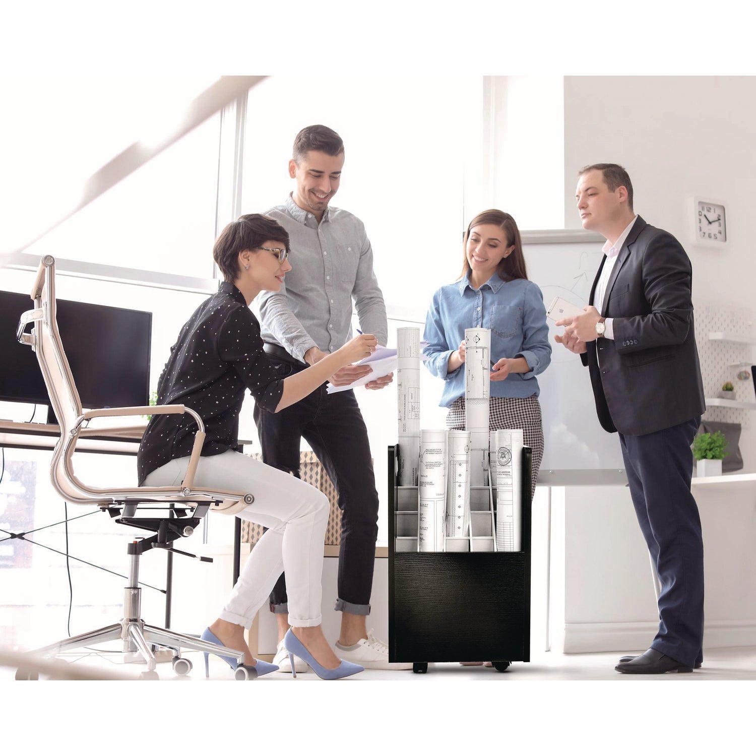 adiroffice-20-slot-mobile-rolling-wood-blueprint-storage-cabinet-roll-file-large-document-organizer-15-25-x-13-25-x-24-75-black-alhi624blk_4