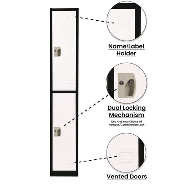 adiroffice-steel-storage-locker-2-compartment-12-x-12-x-72-black-body-white-doors-alhi629202bw_2