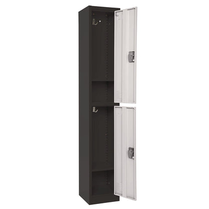 adiroffice-steel-storage-locker-2-compartment-12-x-12-x-72-black-body-white-doors-alhi629202bw_6
