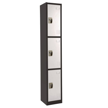 adiroffice-steel-storage-locker-3-compartment-12-x-12-x-72-black-body-white-doors-alhi629203bw_4