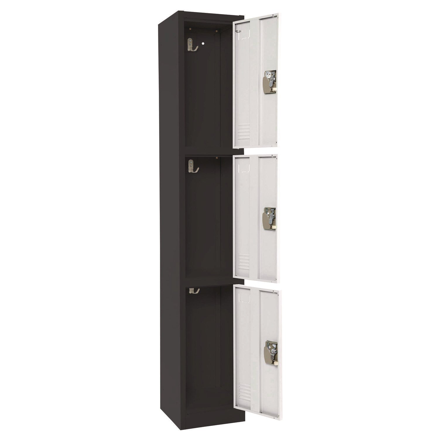 adiroffice-steel-storage-locker-3-compartment-12-x-12-x-72-black-body-white-doors-alhi629203bw_5
