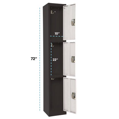 adiroffice-steel-storage-locker-3-compartment-12-x-12-x-72-black-body-white-doors-alhi629203bw_9